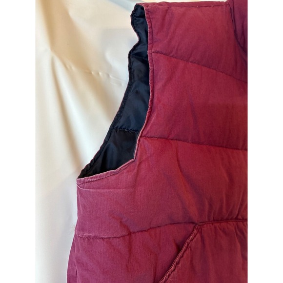 Vintage Gant‎ Feather Down Chunky Maroon Mens Vest Size L - Picture 8 of 9